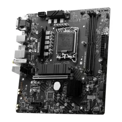 MSI B760M Bomber WiFi DDR5 Intel microATX Motherboard - LGA1700, PCIe 4.0, WiFi 6E, 12th/13th Gen Ready