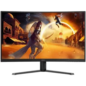 AOC CQ32G4E 31.5" QHD Curved Gaming Monitor 180Hz Fast VA 0.5ms HDR10 – Adaptive-Sync