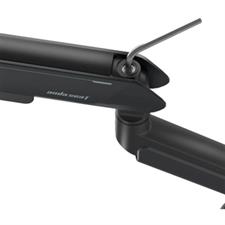 AndaSeat STEALTH PRO II A9 Single Monitor Arm, Black (AD-W-A9-1S-BB)