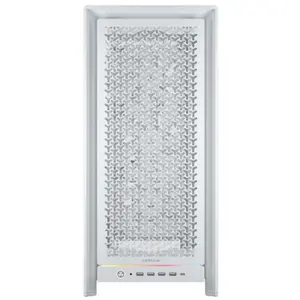 Corsair FRAME 5000D RS PC Case High-Airflow Mid-Tower ATX, 4x RS140 Fans, Triple 360mm Radiator Support, White