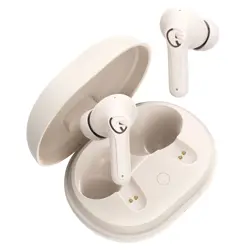 T3 Pro Wireless Earbuds with Call Noise Cancellation - Beige
