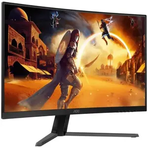 AOC CQ32G4E 31.5" QHD Curved Gaming Monitor 180Hz Fast VA 0.5ms HDR10 – Adaptive-Sync