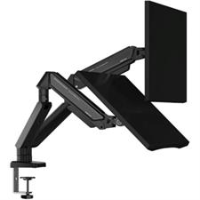 AndaSeat STEALTH II DUO A6D-2S Ergonomic Monitor Arm, Black, AD-W-A6D-2S-BB