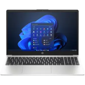 HP 250 G10 Laptop 9G1W4ET Intel Core i7-1355U 8GB DDR4 512GB SSD Intel Iris Xe Graphics 15.6” Full HD IPS Display Backlit Keyboard WiFi 6 Business Laptop Windows 11 Turbo Silver