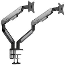 AndaSeat STEALTH PRO II DUO A9-2S Dual Monitor Arm, Titanium