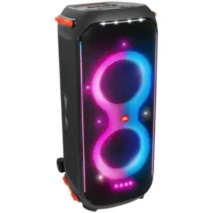 JBL PartyBox 710 - 800W RMS Portable Speaker with Dual 8" Woofers, Customizable RGB Lightshow, IPX4 Splashproof, Bluetooth 5.1