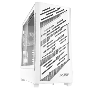 XPG Starker Air BTF White Mid-Tower ATX Gaming Case – Back-Connect Mesh Chassis