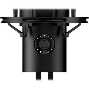 HyperX QuadCast 2 USB Microphone - Black, Gaming & Streaming Mic, On-Board Controls, RGB, Shock Mount, USB-C