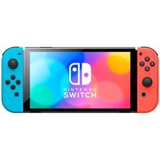 Nintendo Switch OLED Neon Blue & Neon Red 64GB Handheld Gaming Console