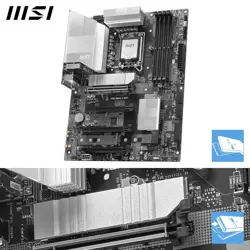 MSI PRO B860-P WiFi ATX Motherboard – LGA1851, DDR5, PCIe 5.0, WiFi 7, Thunderbolt 4