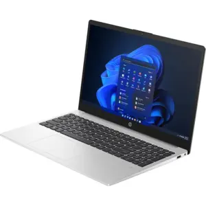 HP 250 G10 Laptop 9G1W4ET Intel Core i7-1355U 8GB DDR4 512GB SSD Intel Iris Xe Graphics 15.6” Full HD IPS Display Backlit Keyboard WiFi 6 Business Laptop Windows 11 Turbo Silver