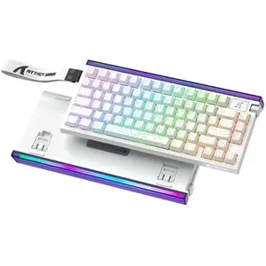 ATTACK SHARK R85 HE Rapid Trigger Keyboard – Magnetic Switch, 75% Wired, 8KHz Polling, 0.005mm Rapid Trigger