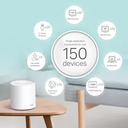 TP-Link Deco X60 AX5400 Whole Home Mesh Wi-Fi 6 System | 3-Pack