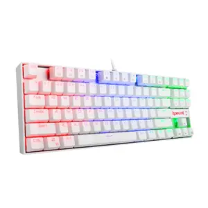 Redragon K552W KUMARA RGB Mechanical Gaming Keyboard - White
