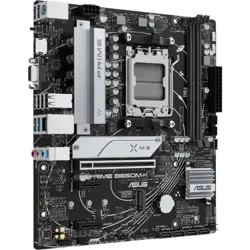 Asus Prime B650M-K DDR5 AMD AM5 Micro-ATX Motherboard – PCIe 5.0, M.2 Heatsink