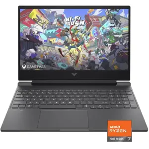 HP Victus 15-FB3093DX Gaming Laptop AMD Ryzen 7 7445HS 16GB DDR5 512GB PCIe Gen4 SSD NVIDIA GeForce RTX 4050 6GB 15.6” FHD IPS 144Hz Backlit Keyboard Windows 11 Home Mica Silver