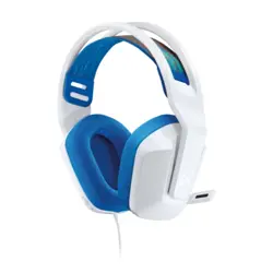 Logitech G335 Wired Gaming Headset - Multi-Platform (PC, PS4/5, Xbox, Switch), Flip-to-Mute Mic, Lightweight, White
