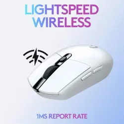 Logitech G305 LIGHTSPEED Wireless Gaming Mouse | White