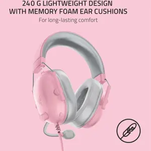 Razer BlackShark V2 X Multi-Platform Wired Esports Headset Quartz Edition