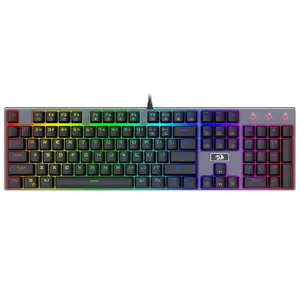 Redragon K556 DEVARAJAS RGB Mechanical Gaming Keyboard with (Brown Switches)