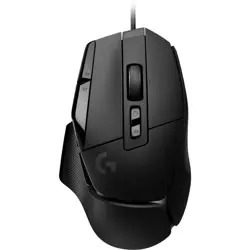 Logitech G502 X Gaming Mouse, Hero 25K Sensor, Wired, Black