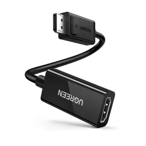 UGREEN 70694 DisplayPort Male to HDMI Female Adapter (4K@60Hz) Gold-Plated