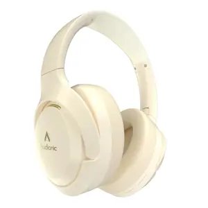 Audionic Trance 100 ANC Wireless Headphone - Beige