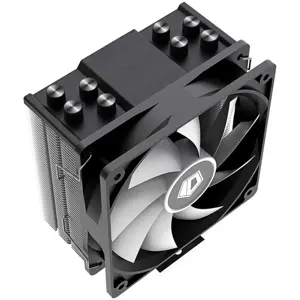 ID-COOLING SE-214-XT ARGB Black – 4 Heat Pipes, 120mm ARGB PWM Fan, 180W TDP CPU Air Cooler