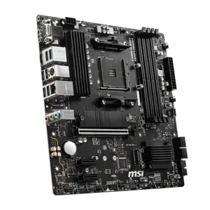 MSI B550M Pro-VDH DDR4 AMD AM4 microATX Motherboard - PCIe 4.0, Lightning M.2, Ryzen 5000 Ready