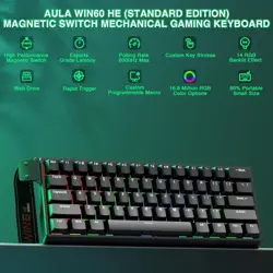 AULA WIN60 HE 60% Mechanical Wired Gaming Keyboard