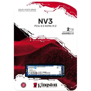 Kingston NV3 2TB PCIe 4.0 NVMe M.2 2280 Internal SSD for Gaming PCs & Laptops