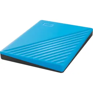 WD My Passport External Hard Drive 2TB – USB 3.2 Gen 1, 256-Bit AES Hardware Encryption, Sky