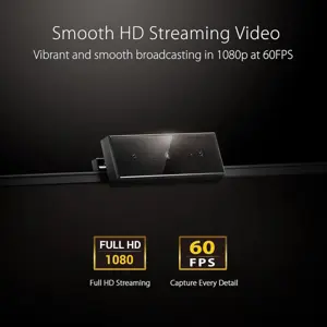 ASUS ROG Eye S Full HD 1080p 60FPS Gaming Webcam with AI Noise Cancelling Mic for Streaming & Video Calls