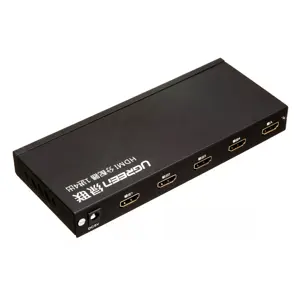 UGREEN 40202 EU 1×4 HDMI Amplifier Splitter (Black) Cascade/EDID