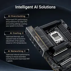 ASUS ProArt X870E-Creator WiFi AMD AM5 ATX Motherboard – DDR5, PCIe 5.0, Dual USB4, WiFi 7, 10Gb+2.5Gb LAN