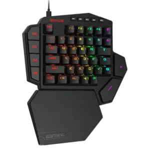 Redragon K585-BA RGB One-Handed Gaming Keyboard & M721-Pro RGB Gaming Mouse Combo Set 2 in 1