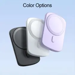 Joyroom JR-W030 20W 6000mah Magnetic Wireless Power Bank With Ring Holder