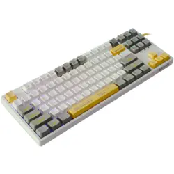 Bloody S87 Hot-Swappable BLMS Customize Mechanical Switch RGB Gaming Keyboard | Energy White