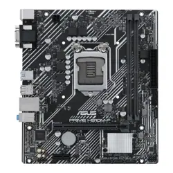 ASUS Prime H510M-F Intel H510 LGA 1200 Micro-ATX Motherboard – PCIe 4.0, USB 3.2 Gen 1, SATA 6Gbps, Realtek 1Gb Ethernet