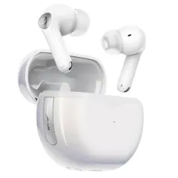 SoundPEATS Air 4 Pro Noise Cancelling Wireless Earbuds - White