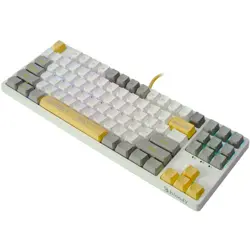 Bloody S87 Hot-Swappable BLMS Customize Mechanical Switch RGB Gaming Keyboard | Energy White