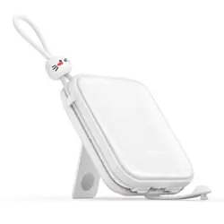 Joyroom JR-L008 22.5W Cutie Series 10000mAh Power Bank With Kickstand - White