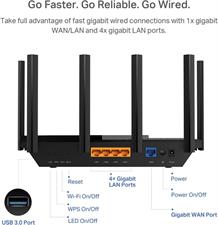 TP-Link Archer AX73 AX5400 Dual-Band Gigabit Wi-Fi 6 Router