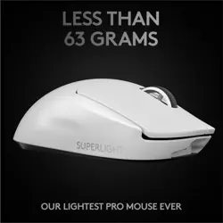 Logitech PRO X Superlight Wireless Gaming Mouse White