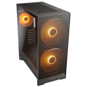 Cougar Airface 180 ARGB ATX Mid Tower Gaming Case Black