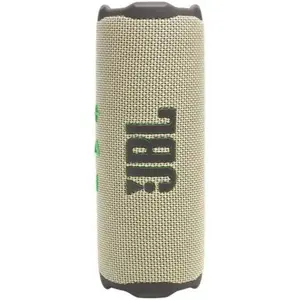 JBL Flip 7 Portable Bluetooth Speaker Sand JBLFLIP7SAND, AI Sound Boost, 25W Woofer, 10W Tweeter, Up To 16 Hours Playtime, Auracast Multi-Speaker