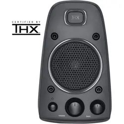 Logitech Z625 Powerful THX Certified 2.1 Speaker System with Optical Input, Black