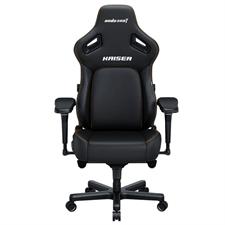 AndaSeat Kaiser 4 L Ergonomic Gaming Chair Elegant Black Premium Leather