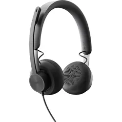 Logitech ZONE Wired USB-C Headset with USB-A Adapter | UC Version