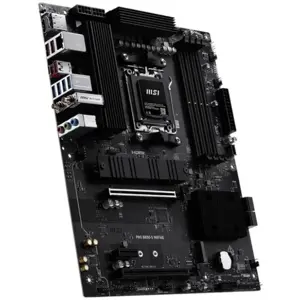 MSI Pro B850-S WIFI6E Gaming Motherboard ATX, AM5, DDR5 8200+MT/s OC, PCIe 4.0, Lightning Gen 5 M.2, 2.5G LAN, Wi-Fi 6E